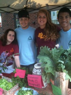 Green Team at the Union Square Farmer's Market